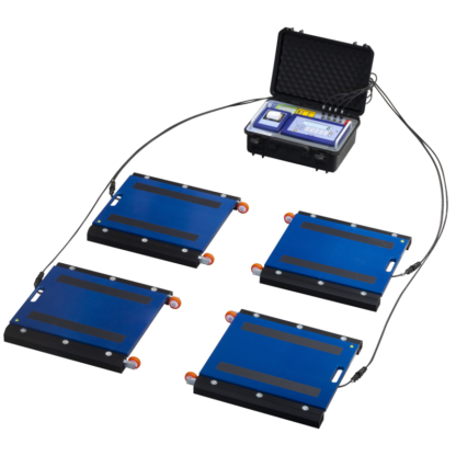 Weighing kits for 2-axle vehicles and vans - Cabled Version